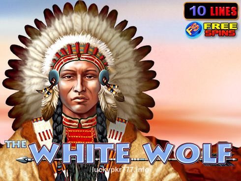lucky pkr The White Wolf slot game